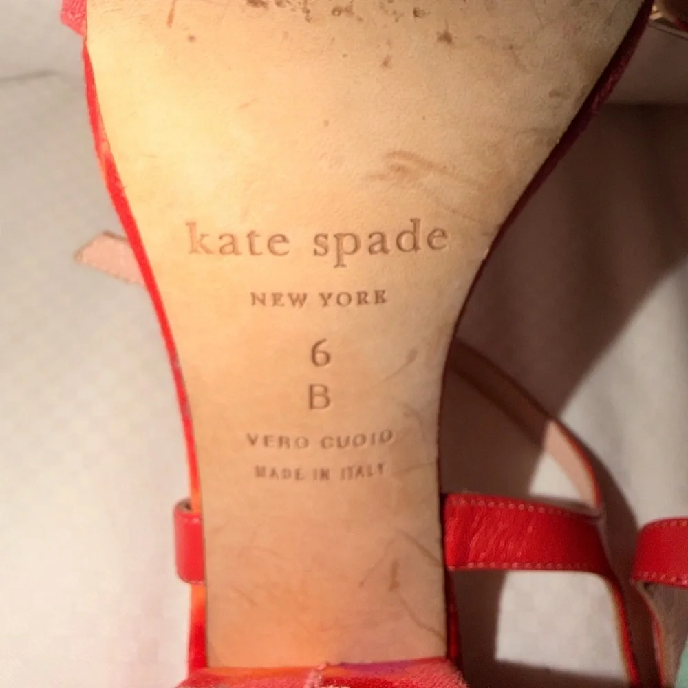 Kate Spade New York “Imorana” Jewel Block Heel Strappy Sandals